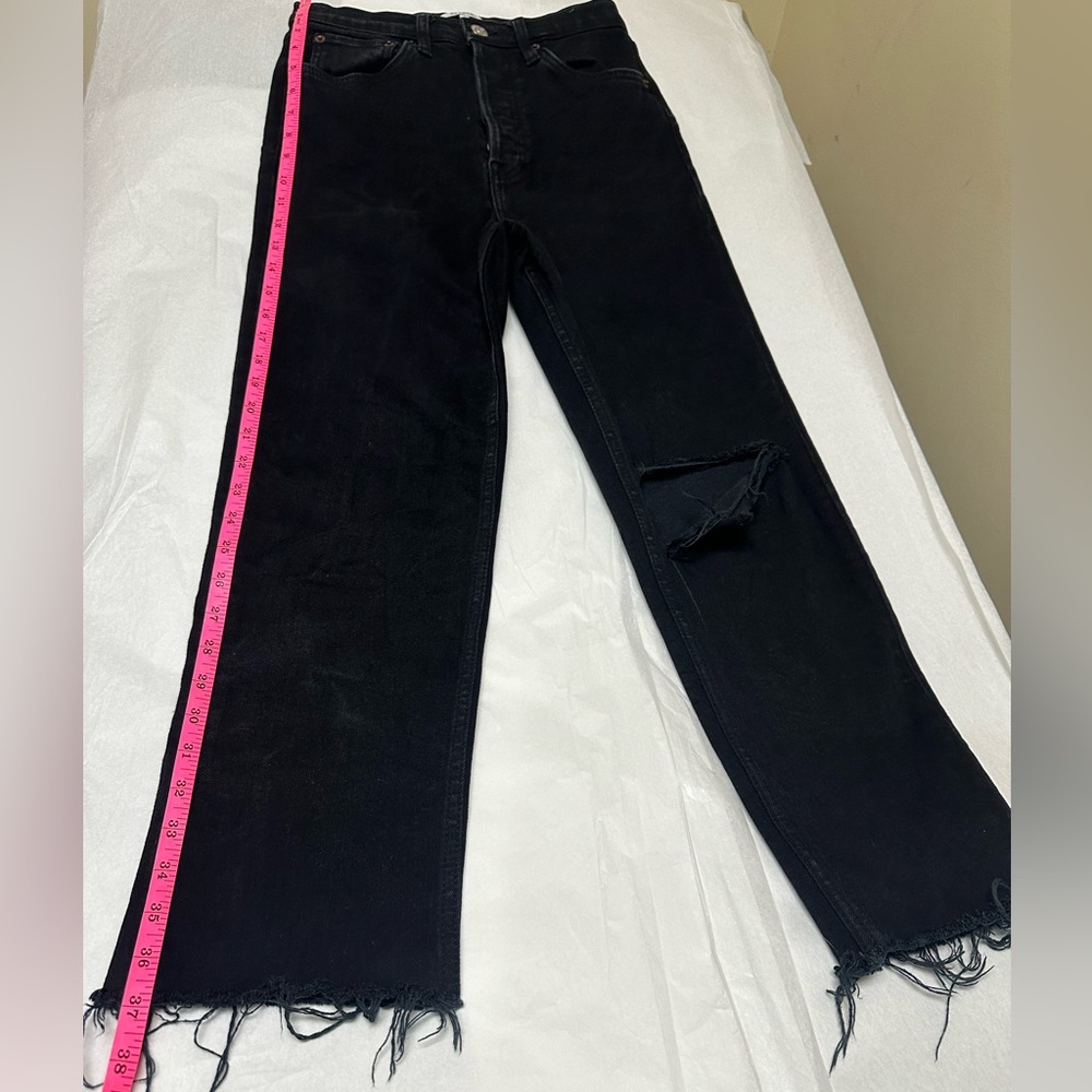 Re/Done  knee Ripped  Jean 🪻 - Picture 3 of 9